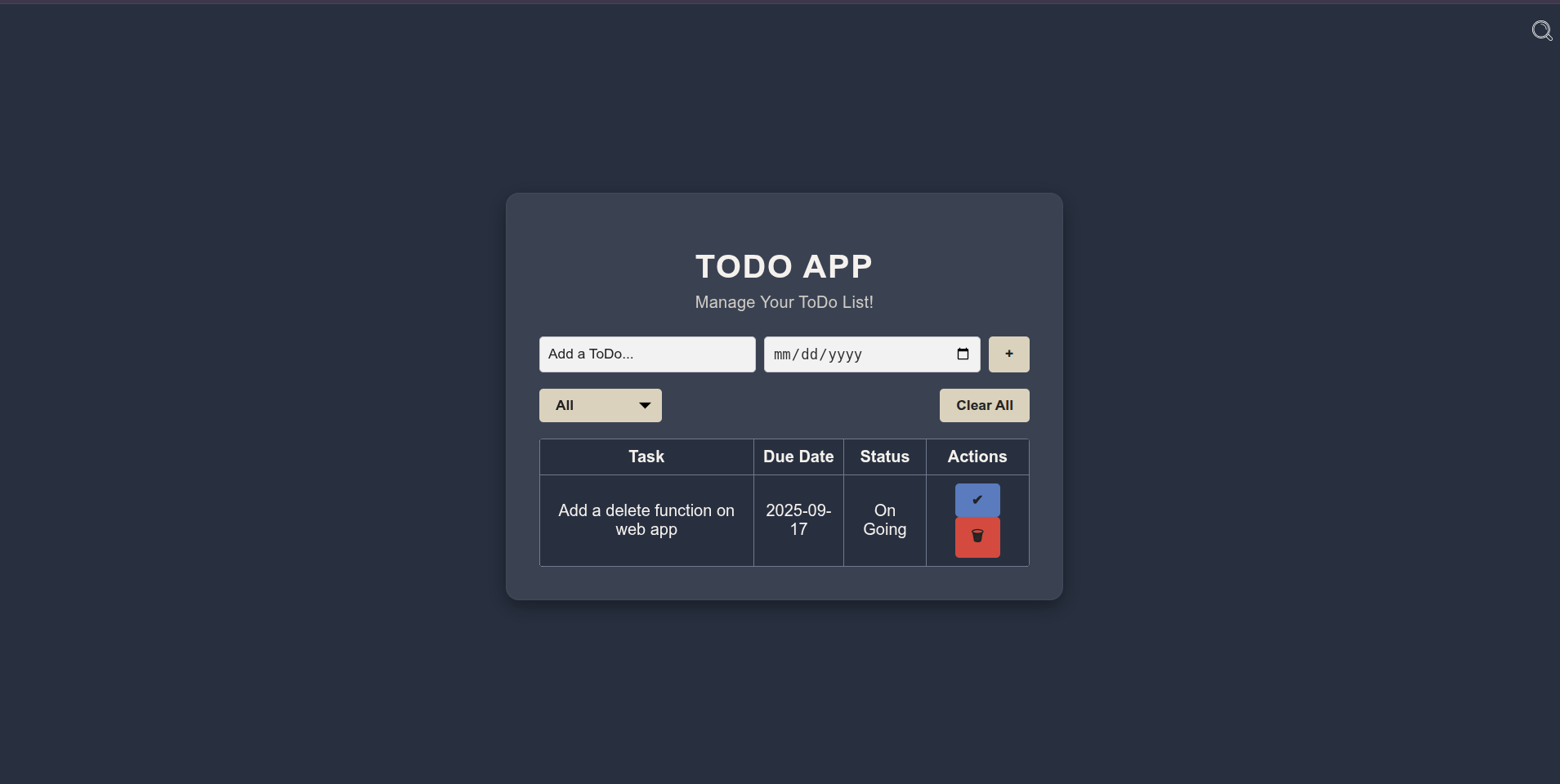 To-Do List App